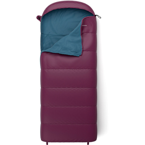 Crossroad Katmai 200cm x 80cm purple Camping Schlafsack Deckenschlafsack