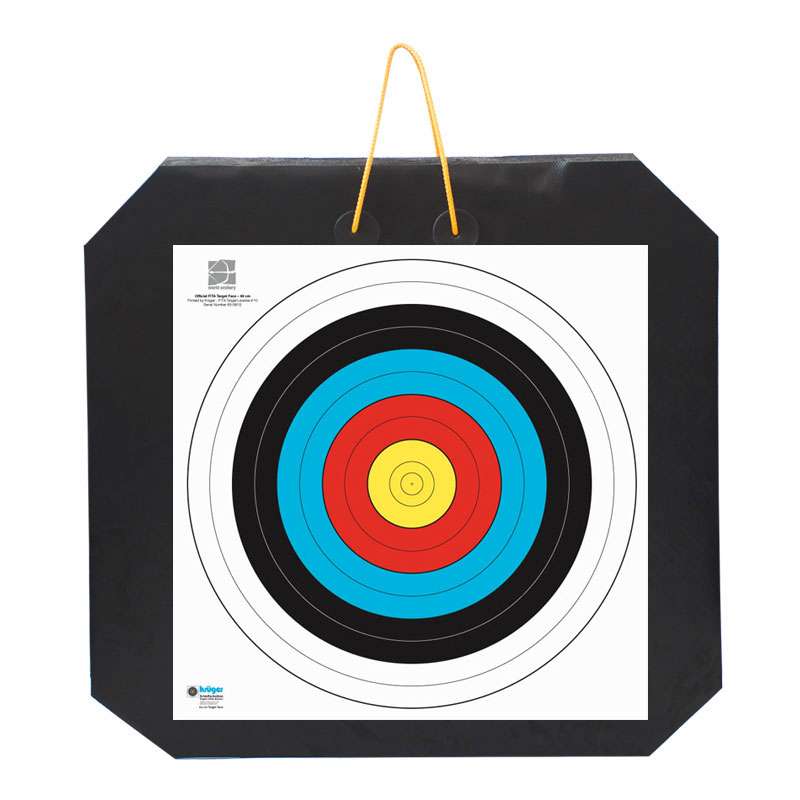 Produktbild von Zielscheibe 80x80 Bis 50lbs Zielscheibenset Mit 3 Auflagen Und 4