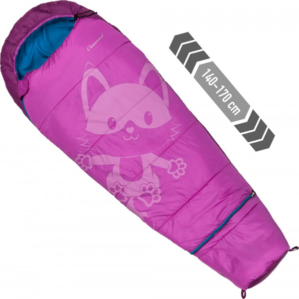 Crossroad Flexy pink Kinder Mumienschlafsack Mädchen