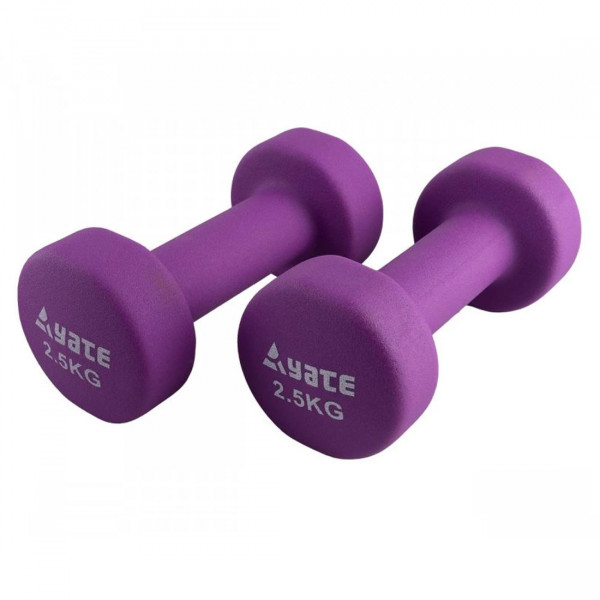 Yate Paar Neopren Hanteln 2,5kg Gymnastikhanteln Kurzhanteln