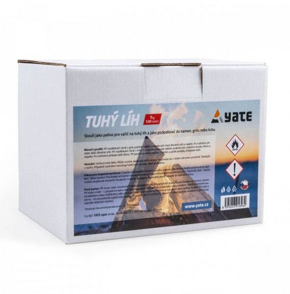 Yate 1000g Trockenbrennstoff Kapseln Alkohol für Faltkocher