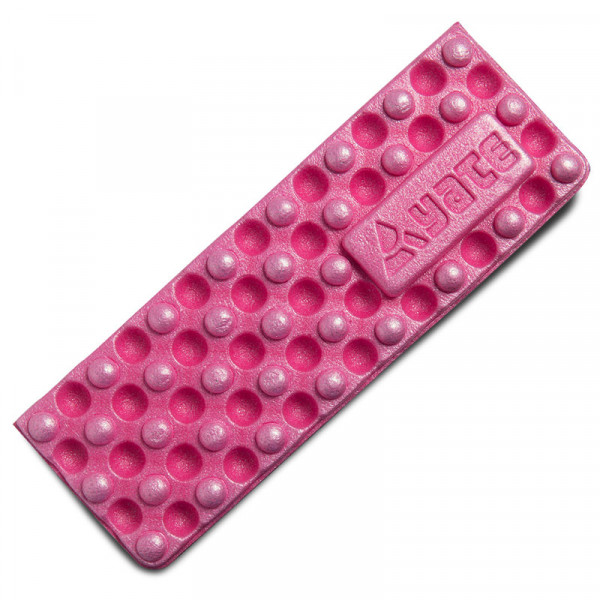 Yate Outdoor faltbares Sitzkissen Bubble pink / grau