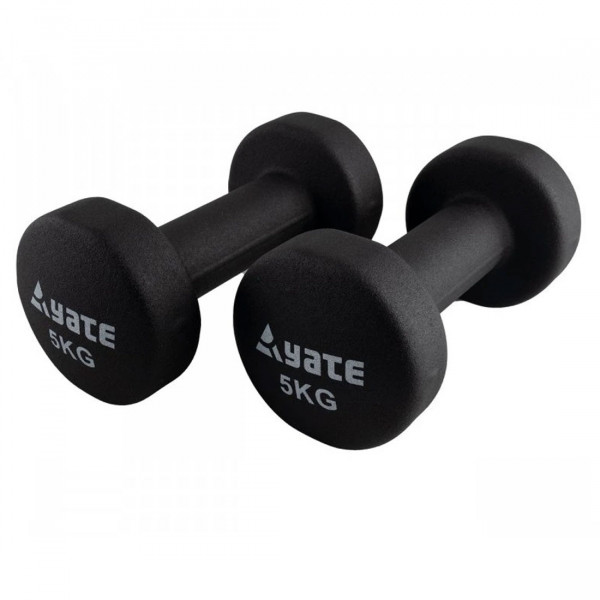 Yate Paar Neopren Hanteln 5kg Gymnastikhanteln Kurzhanteln