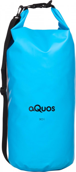 aQuos Dry Bag 30 Liter blau wasserdichter Packsack
