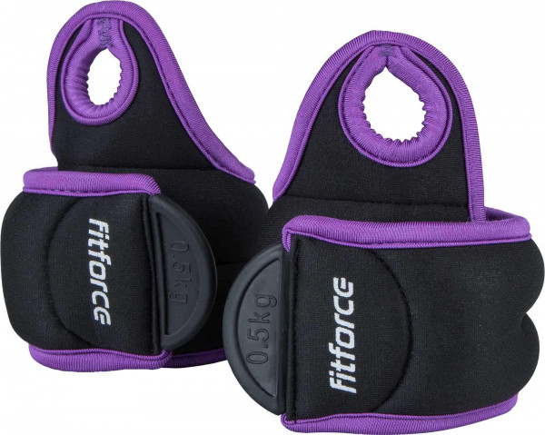 FITFORCE Wrist 0,5kg Gewichtsmanchetten mit Daumenloch