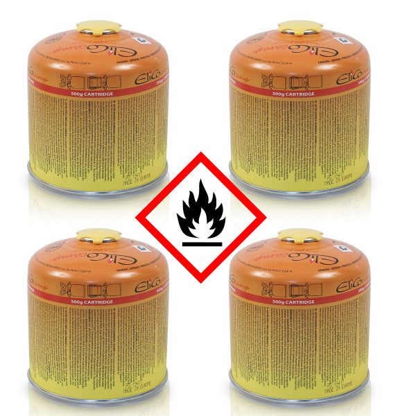 Gaskartuschen 500g Sparset