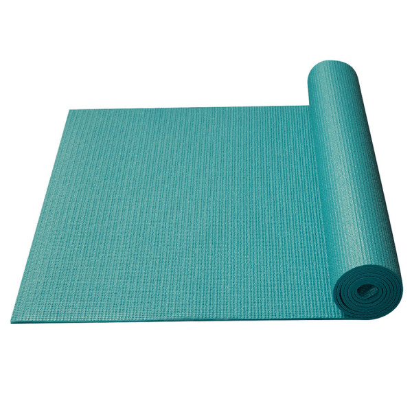 Yate Yogamatte türkis Pilatesmatte Gymnastikmatte rutschfest mit Transporttasche 0,4cm