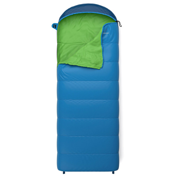 Crossroad Camping Schlafsack Katmai 225cm x 80cm blau Outdoor Deckenschlafsack